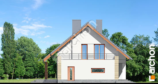 Бочний фасад Будинок в цитринках 2