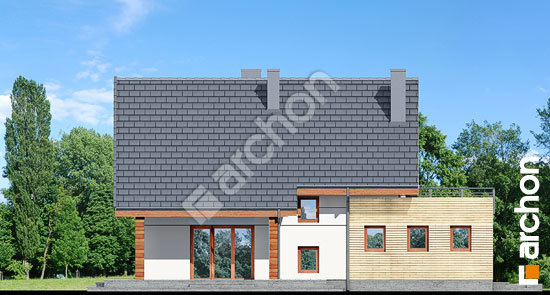 Дворовой фасад Дом в цитринках 2