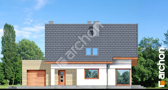 Передний фасад Дом в цитринках 2