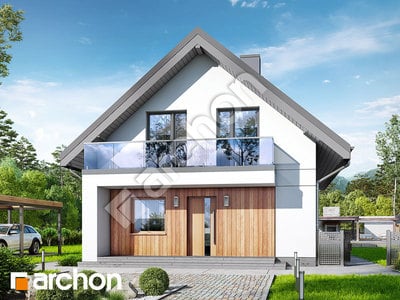 Проект дома ARCHON+ Дом в сон-траве 4 