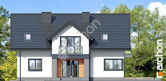 Передній фасад Будинок під софорою (П)