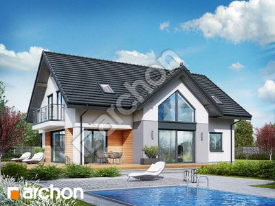 Проєкт будинку ARCHON+ Будинок під софорою (П) 