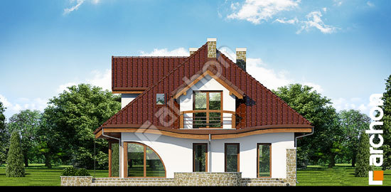 Дворовий фасад Будинок в зефірантесі вер.2