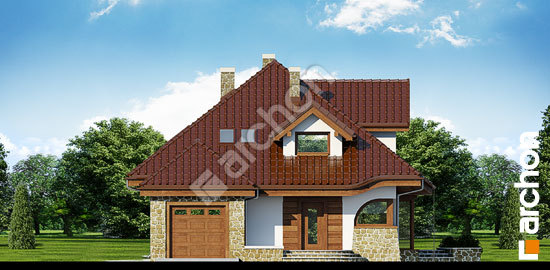 Передній фасад Будинок в зефірантесі вер.2