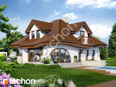 Проект дома ARCHON+ Дом в зефирантесе вер.2 