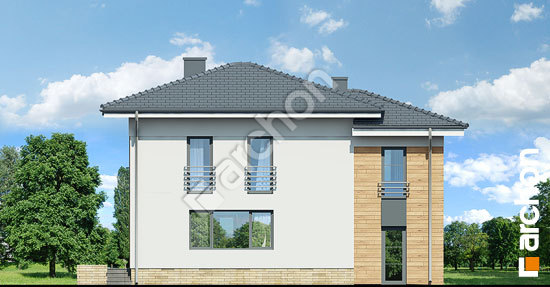 Дворовой фасад Дом в мирте 5