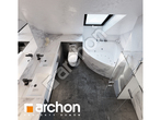 Проект дома ARCHON+ Дом в авокадо 2 (Н) визуализация ванной (визуализация 3 вид 4)
