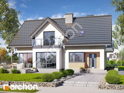 Проєкт будинку ARCHON+ Будинок в авокадо 2 (Н) 