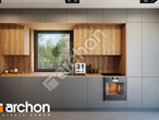 Проект дома ARCHON+ Дом в орехах (Р2) визуализация кухни 1 вид 2