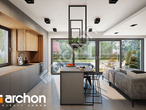 Проект дома ARCHON+ Дом в орехах (Р2) визуализация кухни 1 вид 3