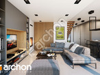 Проект дома ARCHON+ Дом в орехах (Р2) дневная зона (визуализация 1 вид 2)