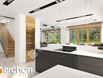 Проект будинку ARCHON+ Будинок в аурорах 5 візуалізація кухні 1 від 3