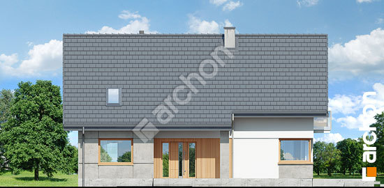 Передній фасад Будинок в аурорах 5