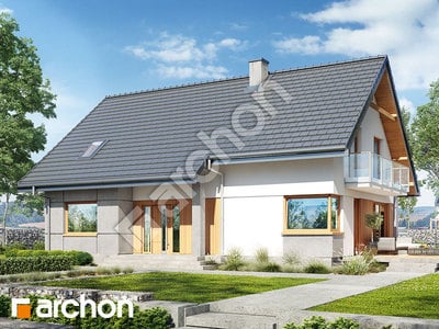 Проєкт будинку ARCHON+ Будинок в аурорах 5 