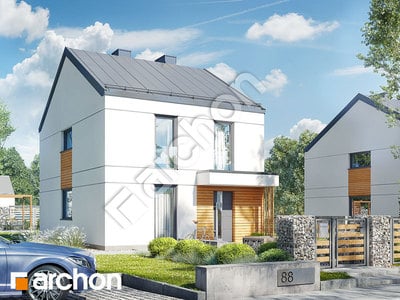 Проект дома ARCHON+ Дом в тунбергиях 3 