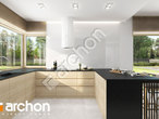 Проект будинку ARCHON+ Будинок в ренклодах 17 візуалізація кухні 1 від 2
