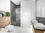 Проект дома ARCHON+ Дом в ренклодах 17 визуализация ванной (визуализация 3 вид 3)