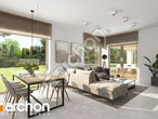 Проект дома ARCHON+ Дом в ренклодах 17 дневная зона (визуализация 1 вид 2)