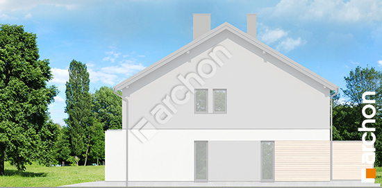 Бочний фасад Будинок в чорній смородині (ГБ)