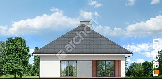 Дворовой фасад Дом в хакетиях 3