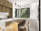 Проект будинку ARCHON+ Будинок в хакетіях 3 візуалізація кухні 1 від 1