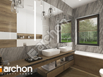 Проект дома ARCHON+ Дом в хакетиях 3 визуализация ванной (визуализация 3 вид 1)