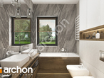 Проект дома ARCHON+ Дом в хакетиях 3 визуализация ванной (визуализация 3 вид 2)