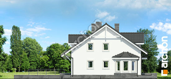 Бочний фасад Будинок в дельфініумі 2 (П) вер. 2