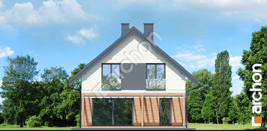 Дворовий фасад Будинок в малинівці 26