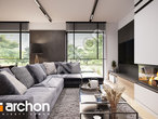 Проект дома ARCHON+ Дом в малиновках 26 дневная зона (визуализация 1 вид 5)