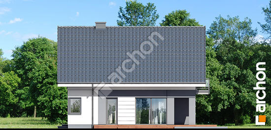 Бочний фасад Будинок в орлішках (Г2)