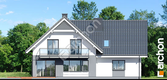 Дворовий фасад Будинок в орлішках (Г2)