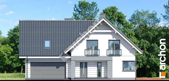 Передній фасад Будинок в орлішках (Г2)