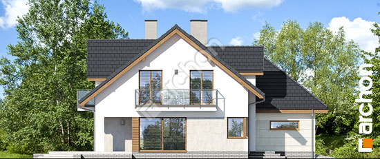 Боковой фасад Дом в каченьцах (Г2)