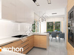 Проект будинку ARCHON+ Будинок в каченьцах (Г2) візуалізація кухні 1 від 2