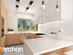 Проект дома ARCHON+ Дом в каченьцах (Г2) визуализация кухни 1 вид 1