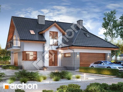 Проект дома ARCHON+ Дом в каченьцах (Г2) 