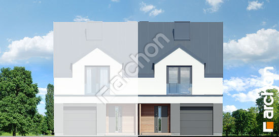 Передній фасад Будинок під гінко 18 (ГБ)