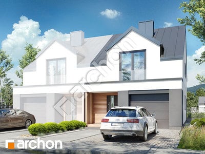 Проект дома ARCHON+ Дом под гинко 18 (ГБ) 