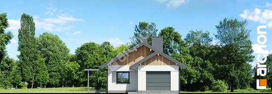 Передній фасад Будинок в бродіах 2