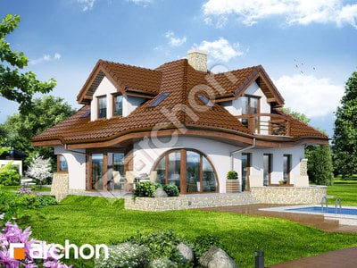 Проєкт будинку ARCHON+ Будинок в зефірантесі (П) 