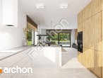 Проект дома ARCHON+ Дом под красной рябиной 22 (Е) ВИЭ визуализация кухни 1 вид 3