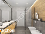 Проект будинку ARCHON+ Будинок під червоною горобиною 22 (Е) ВДЕ візуалізація ванни (візуалізація 3 від 3)