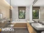 Проект дома ARCHON+ Дом под красной рябиной 22 (Е) ВИЭ визуализация ванной (визуализация 3 вид 2)