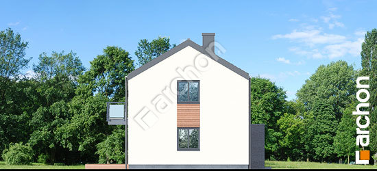 Бочний фасад Будинок в халезіях 3 (Р2Б)