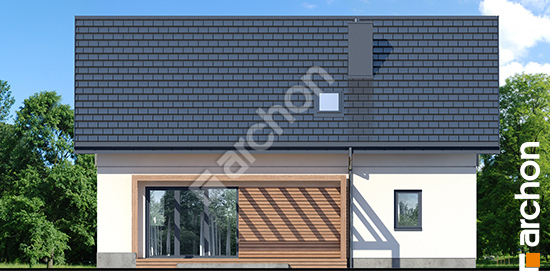 Дворовой фасад Дом в аурорах 14