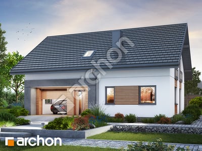 Проект дома ARCHON+ Дом в аурорах 14 