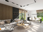 Проект дома ARCHON+ Дом в аурорах 14 дневная зона (визуализация 1 вид 2)