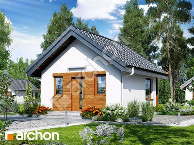 Проєкт будинку ARCHON+ Літній будиночок в крокусах 2 