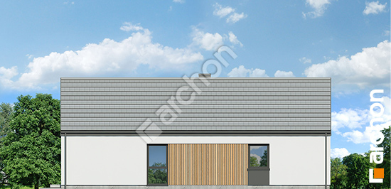 Бочний фасад Будинок у оливниках 2 (Е) ВДЕ